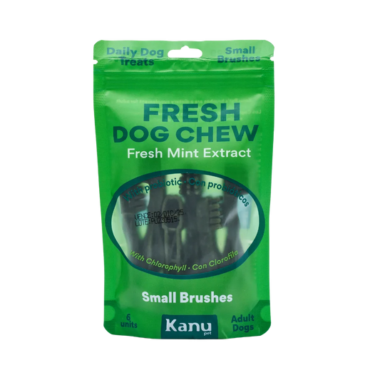 Snack Cepillo Dental Fresh Small Kanu Pet para Perros Sabor a Menta