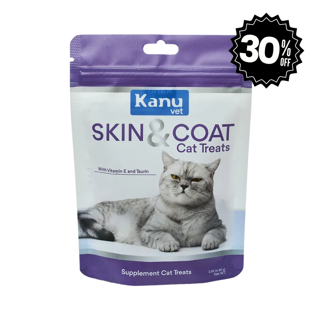 Snacks Skin and Coat Kanu Vet para Gatos
