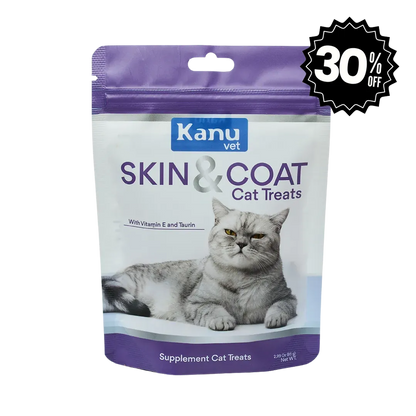 Snacks Skin and Coat Kanu Vet para Gatos