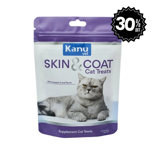 Snacks Skin and Coat Kanu Vet para Gatos