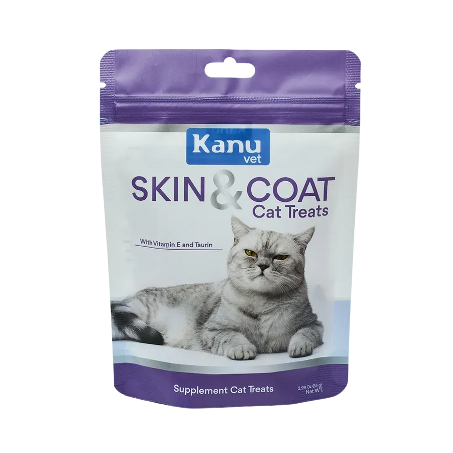 Snacks Skin and Coat Kanu Vet para Gatos