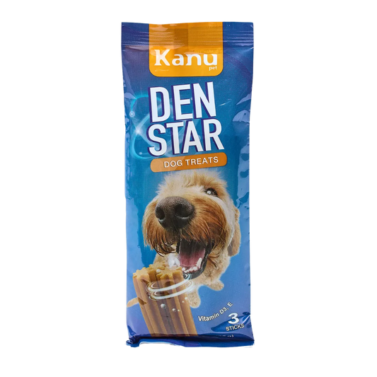 Snack Dent Star para la placa y el sarro Kanu Pet Sabor a Menta para Perro