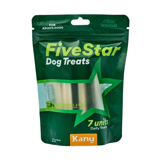 Snack Five Star Dental para la placa y el sarro Kanu Pet  para Perros