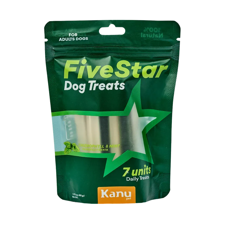 Snack Five Star Dental para la placa y el sarro Kanu Pet  para Perros