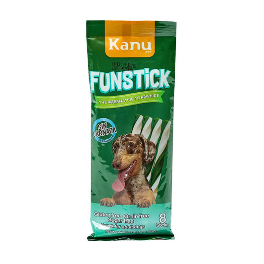 Snack Oral FunStick para la placa y el sarro Kanu Pet  para Perro Sabor a Menta