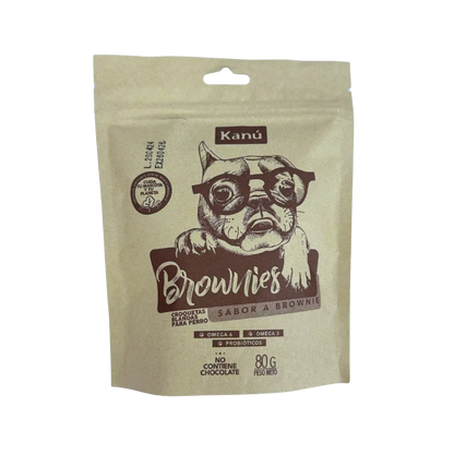 Galletas Brownies Kanu Pet para perros