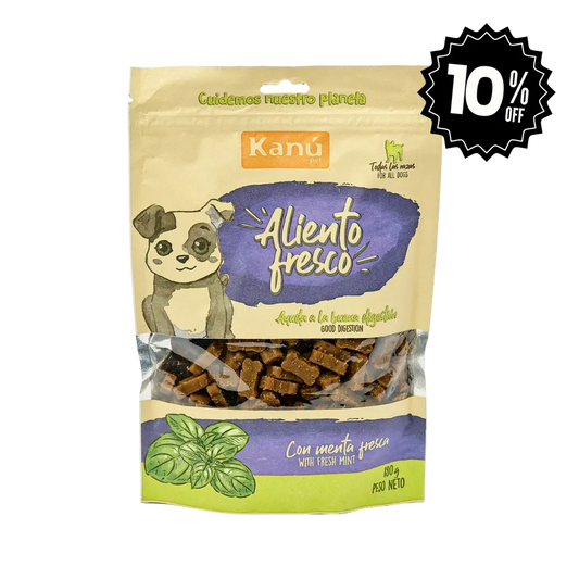 Galleta Aliento Fresco Kanu Pet para perros