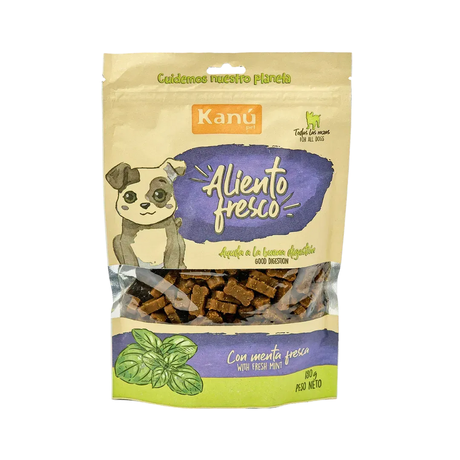 Galleta Aliento Fresco Kanu Pet para perros