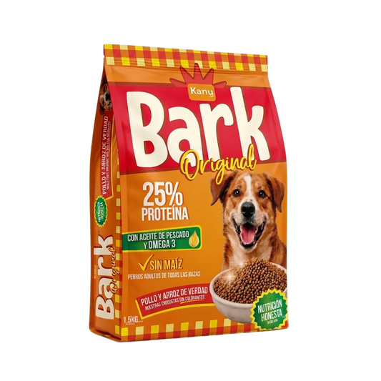Alimento Seco Bark Original Pollo Kanu Pet para Perros Adulto todas las Razas
