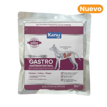 Alimento Húmedo Medicado Kanu Vet GastroIntestinal para Perros Adultos