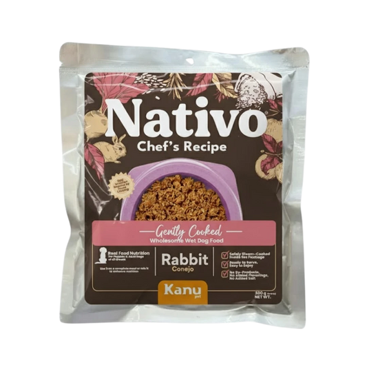 Alimento Húmedo Nativo Chef’s Recipe Conejo Kanu Pet para Perros