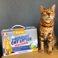 Arena Canadiense Kanu Pet Premium Cat Litter para Gato. Con Carbón Activado