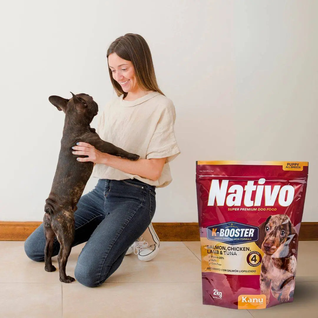 Alimento Seco K-booster salmón Kanu pet para perro cachorro toda raza