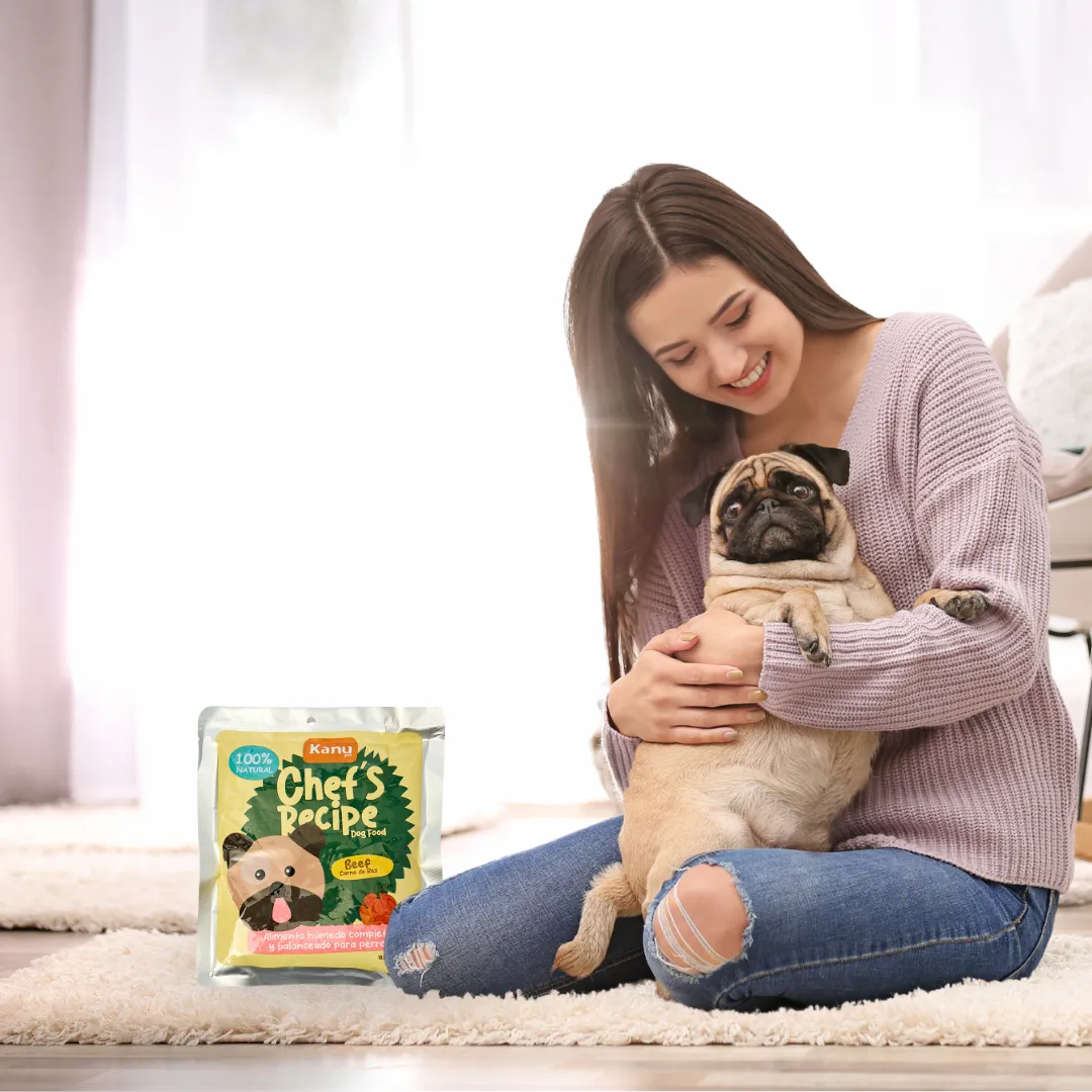 Alimento Húmedo Completo Chef's Recipe Carne de Res Kanu Pet para Perros