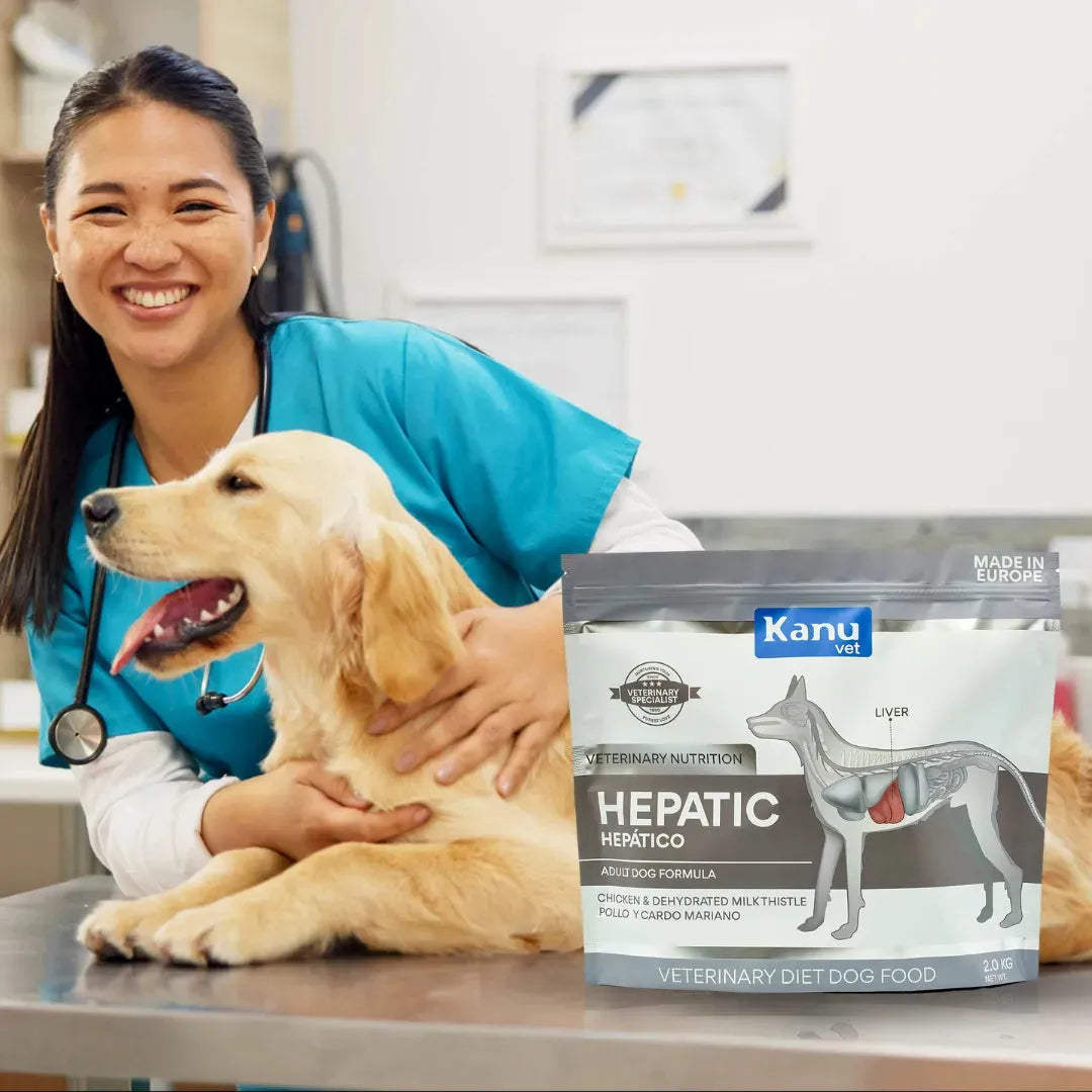 Alimento Medicado Kanu Vet Hepático para Perro Adultos