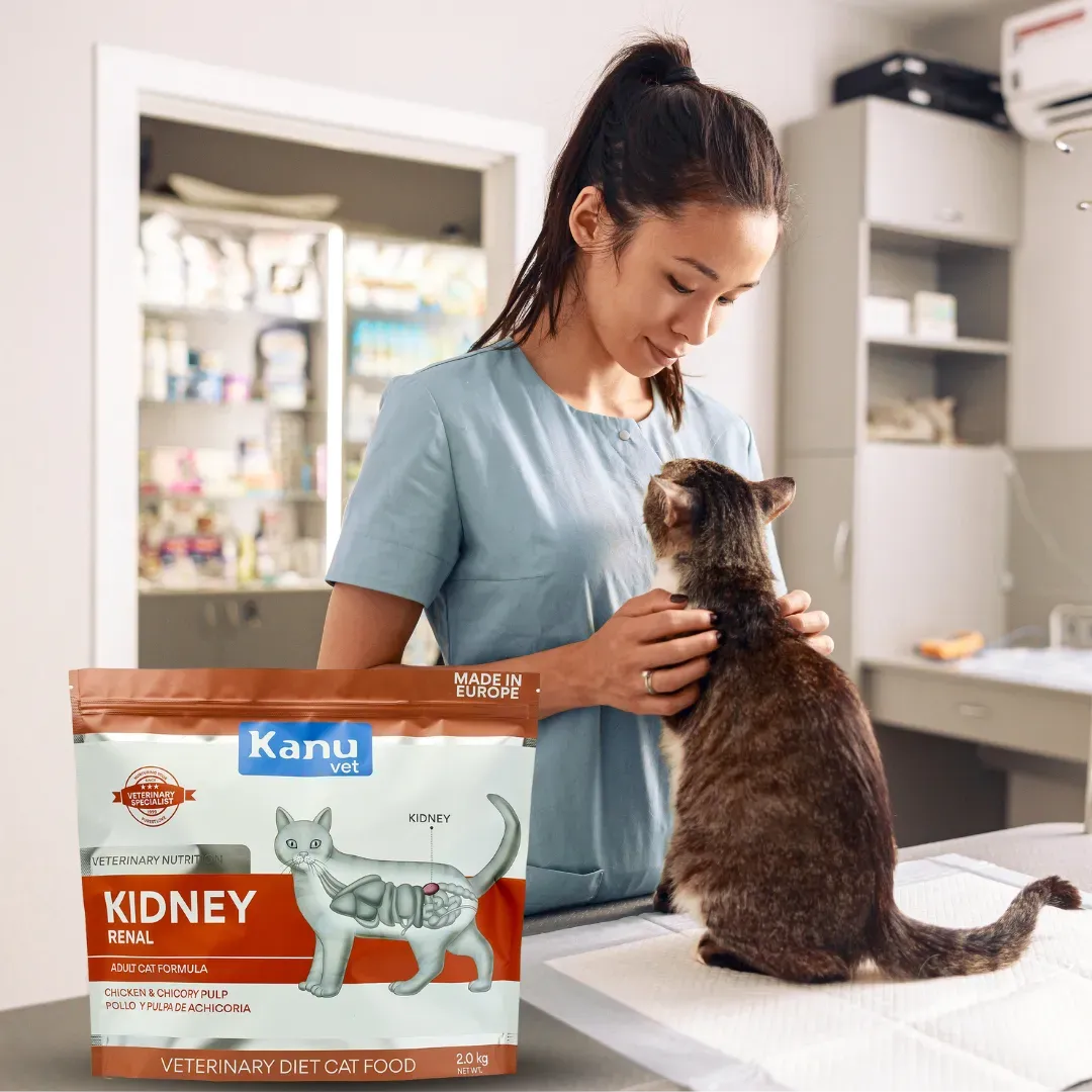 Alimento Medicado Kanu Vet Renal para Gato Adultos