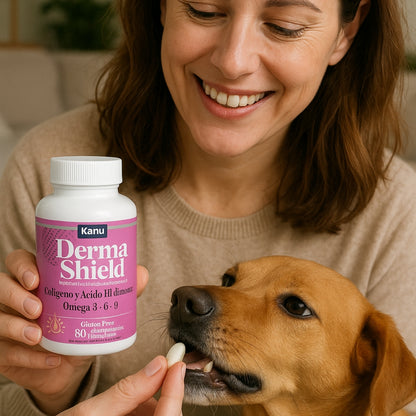 Suplemento Vitamínico Derma Shield Kanu Vet Masticable para Perros