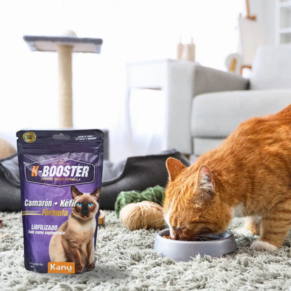 Alimento Liofilizado Para Gato K-Booster Camarón Kanu Pet Bolsa