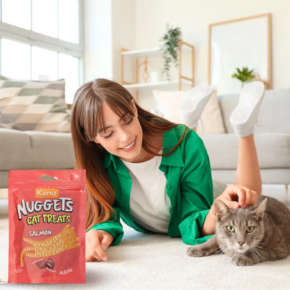 Snack Nuggets de Salmón Kanu Pet para Gato