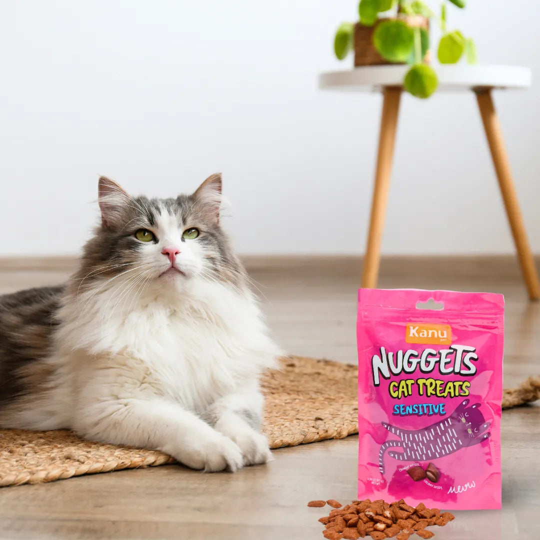 Snack Nuggets Sensitive Kanu Pet para Gatos