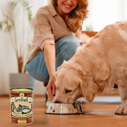 Alimento Húmedo Goulash Pollo Hígado Kanu Pet para perro adulto Lata
