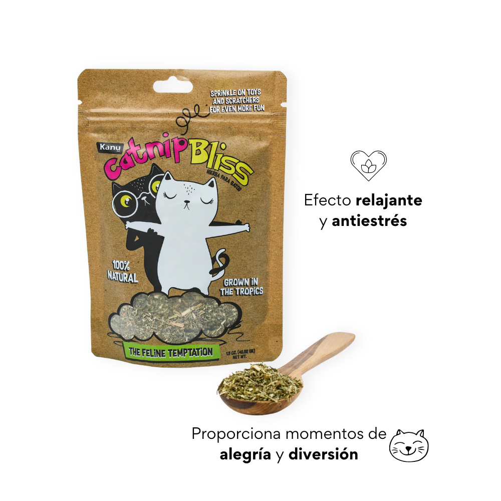 Hierba Gatuna Kanu Pet Catnip Bliss x 1.5 Oz