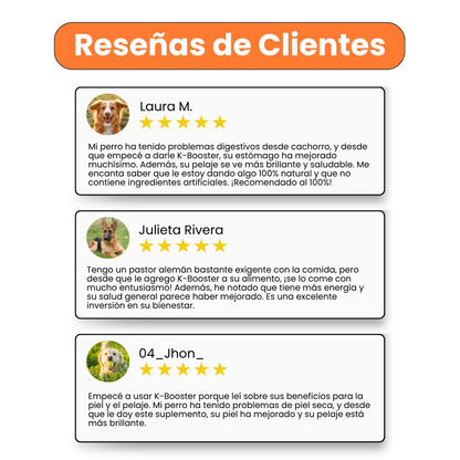 Alimento Liofilizado K-Booster Res Kanu Pet para Perro