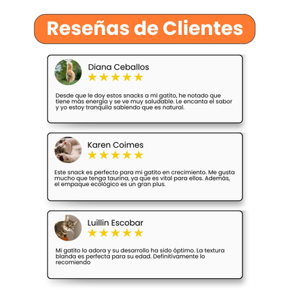 Galletas Blandas Kanu Pet Gatitos en Desarrollo y Apoyo al Crecimiento Muscular