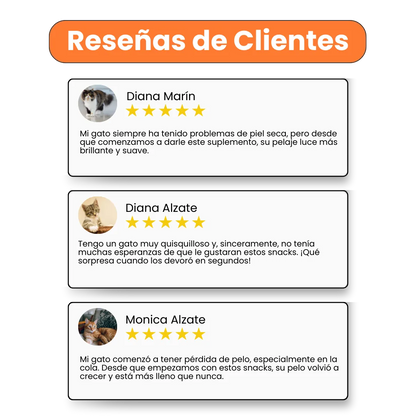 Snacks Skin and Coat Kanu Vet para Gatos