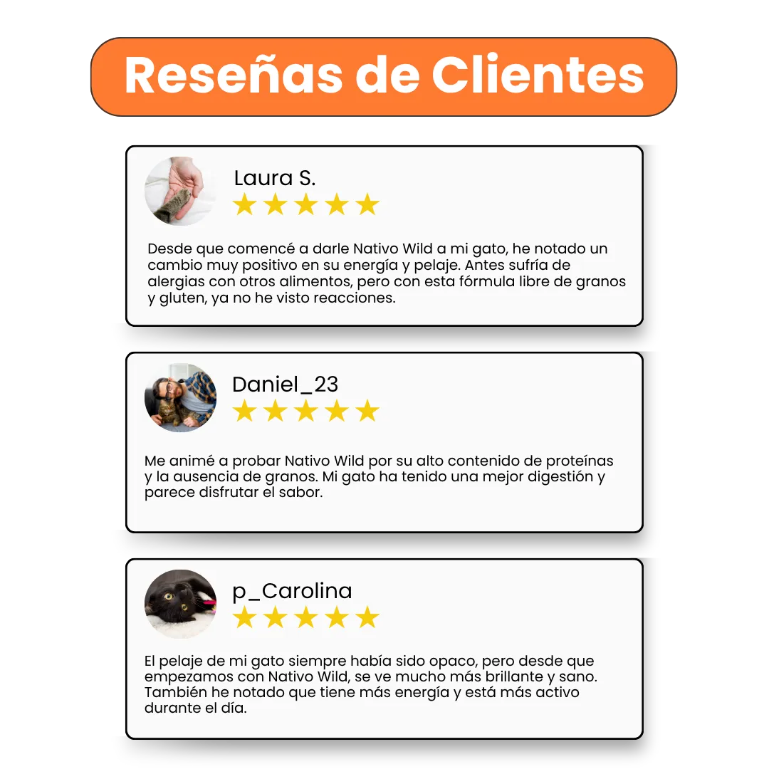 Alimento Seco Grain Free Nativo Wild Kanu Pet para Gato Adulto