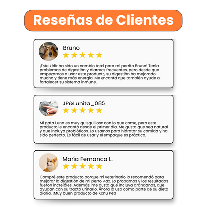 Suplemento Aceite de Salmón  Kanu Pet para perro y gato. Omega 3 y 6