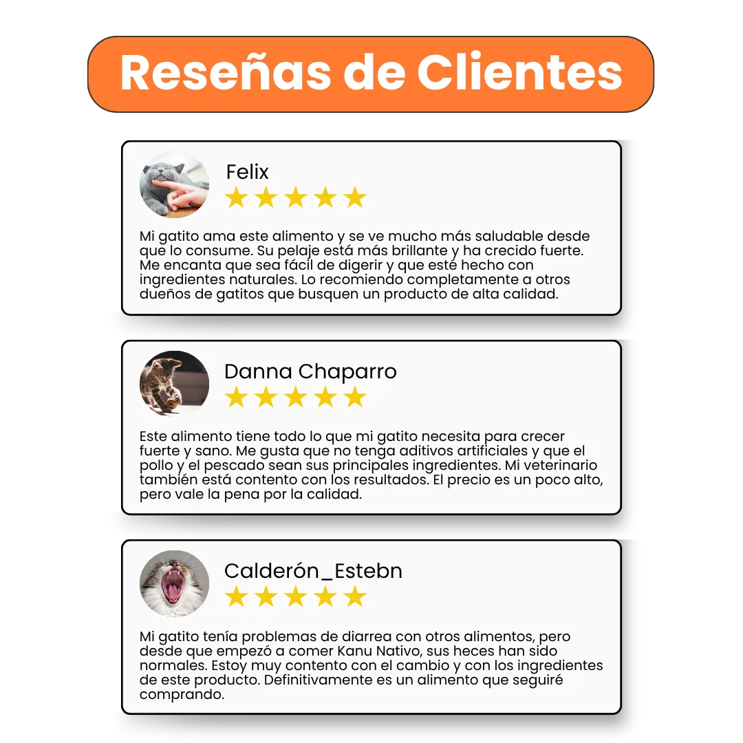 Alimento Seco Nativo Mantenimiento Kanu Pet para Gatitos