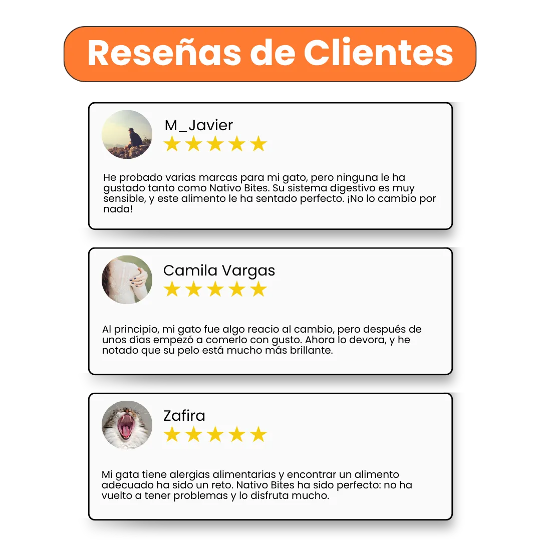 Alimento Seco Nativo Bites Conejo y Pavo Kanu Pet para Gato Adulto