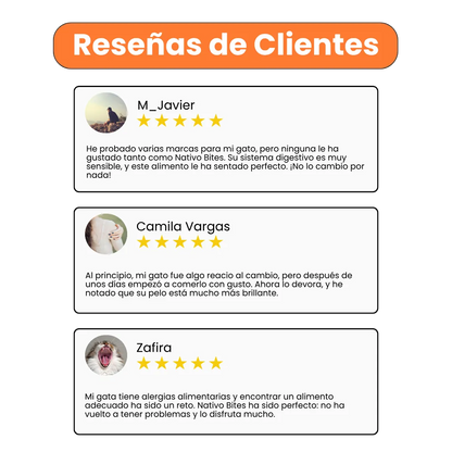 Alimento Seco Nativo Bites Conejo y Pavo Kanu Pet para Gato Adulto