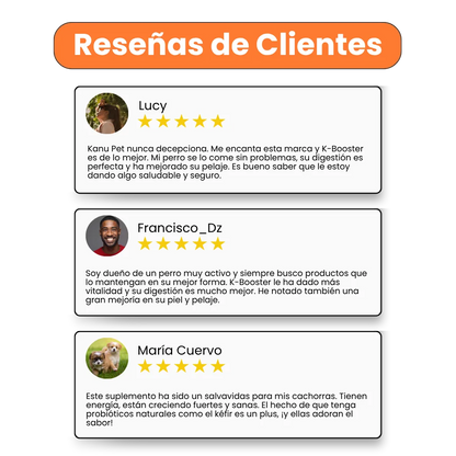 Alimento Liofilizado K-Booster Pollo Kanu Pet para Perro