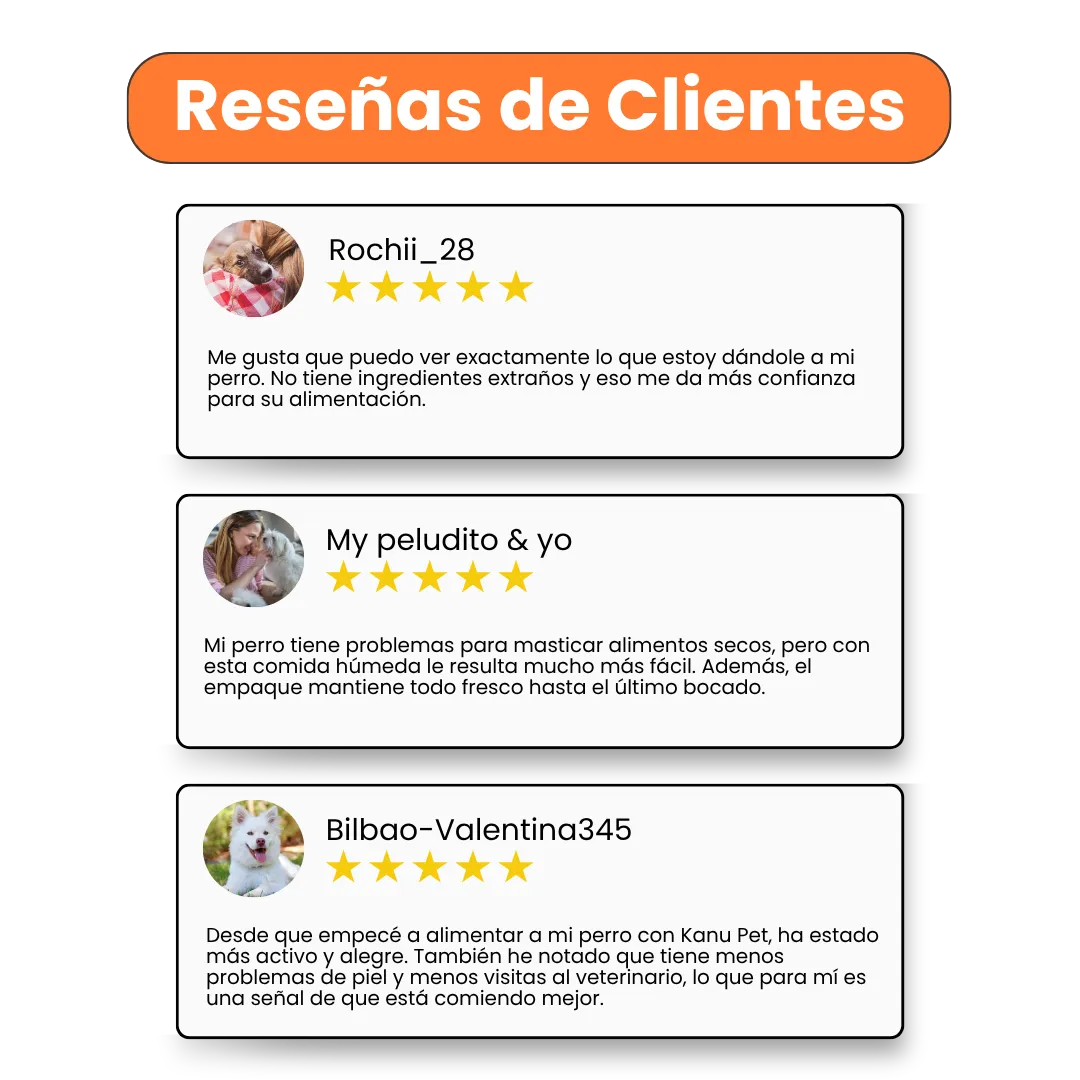 Alimento Húmedo Pate de Salmón Kanu Pet para Perros