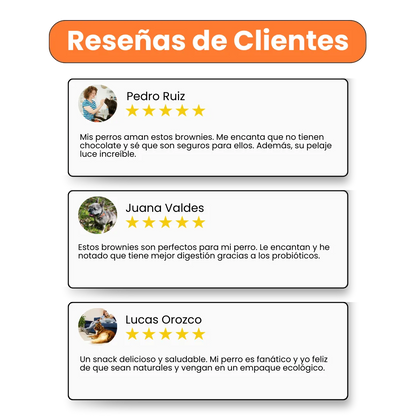 Galletas Brownies Kanu Pet para perros