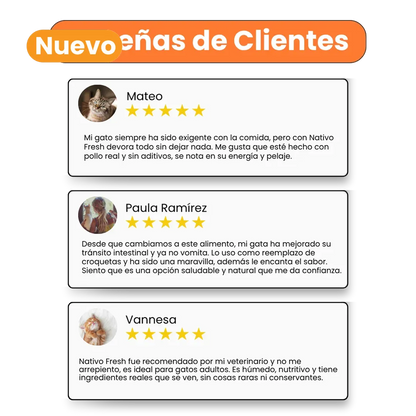 Alimento Congelado Nativo Fresh Pollo Kanu Pet para Gato Adulto y Cachorro