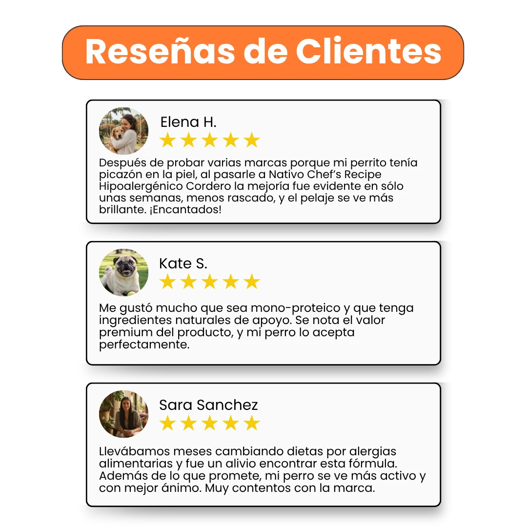 Alimento Húmedo Nativo Chef’s Recipe Cordero Kanu Pet para Perros