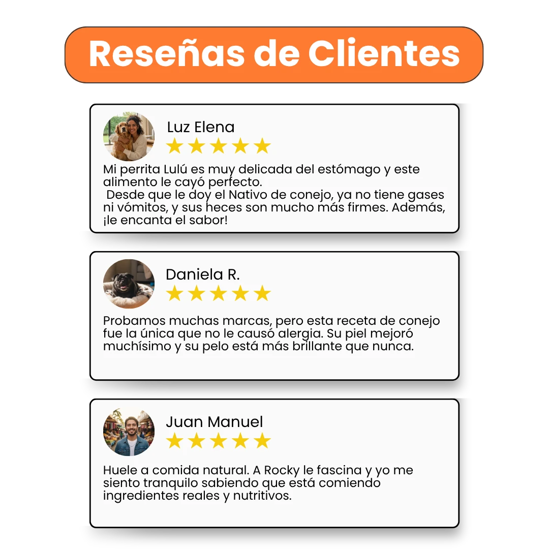 Alimento Húmedo Nativo Chef’s Recipe Conejo Kanu Pet para Perros