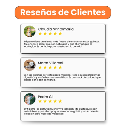 Galleta Aliento Fresco Kanu Pet para perros