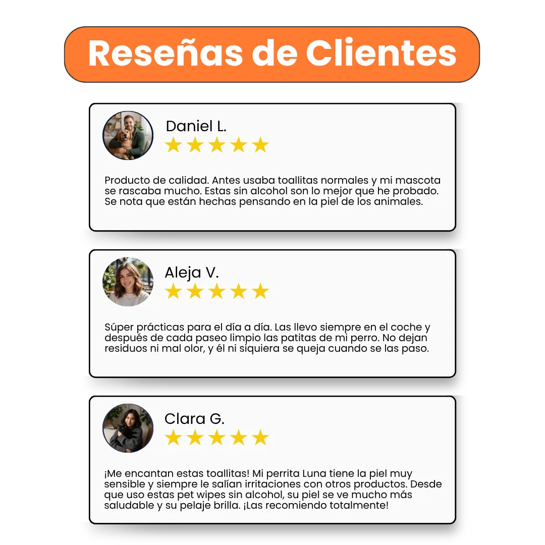 Toallitas Húmedas Corporales Kanu Pet para Perro y Gato
