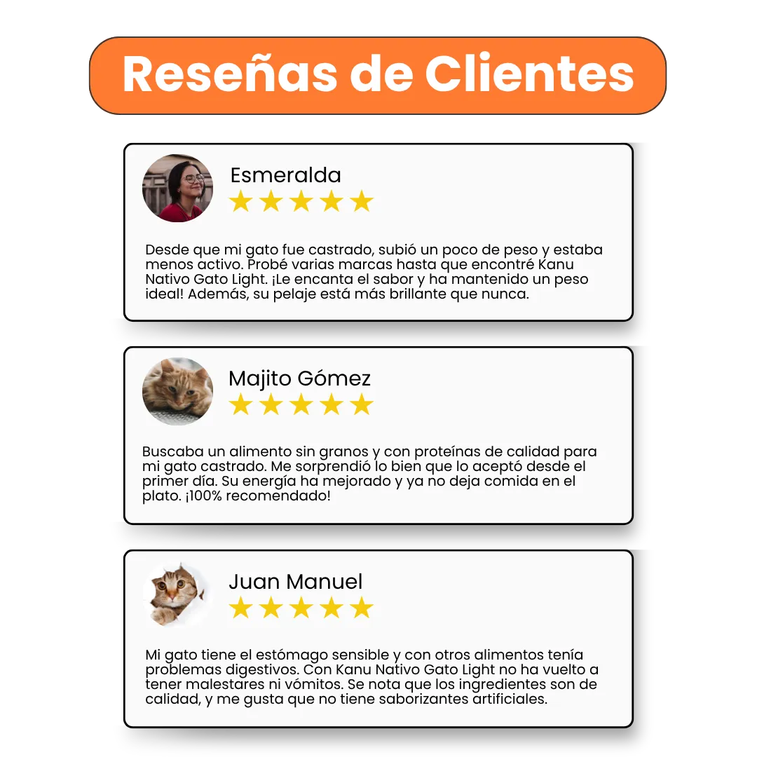 Alimento Seco Nativo Light ConejoPavo Kanu Pet para Gato Castrado