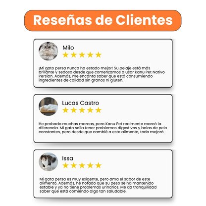 Alimento Seco Nativo Persian Kanu Pet para Gato Adulto