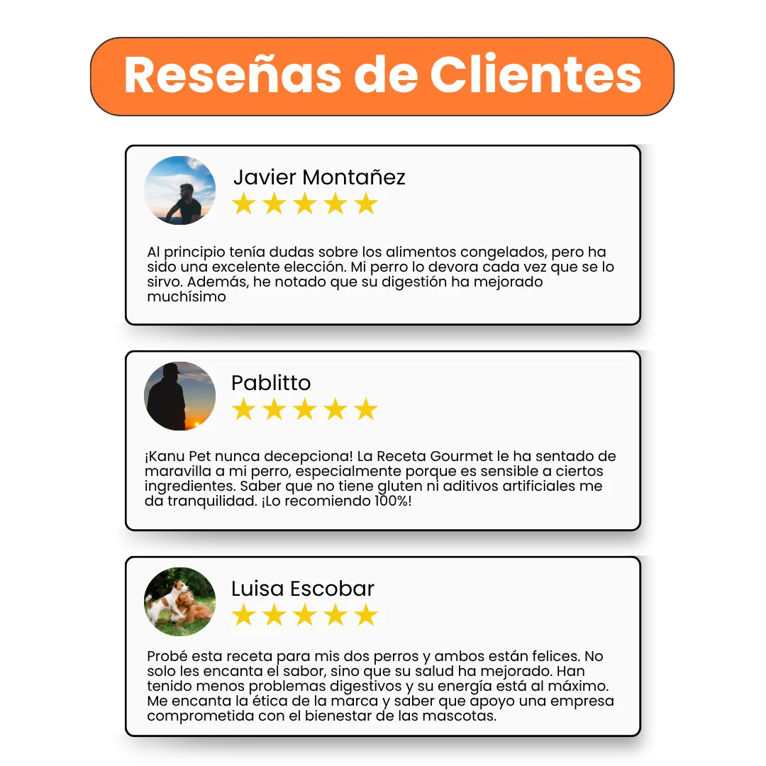 Alimento Congelado Nativo Fresh sabor a Pollo y Lentejas Kanu Pet para Perros. 100% Comida Real