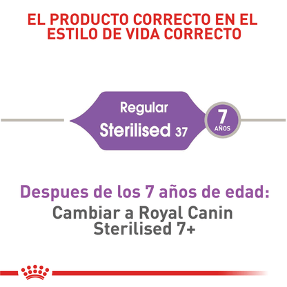 Alimento Para Gato Royal Canin Sterilised 37