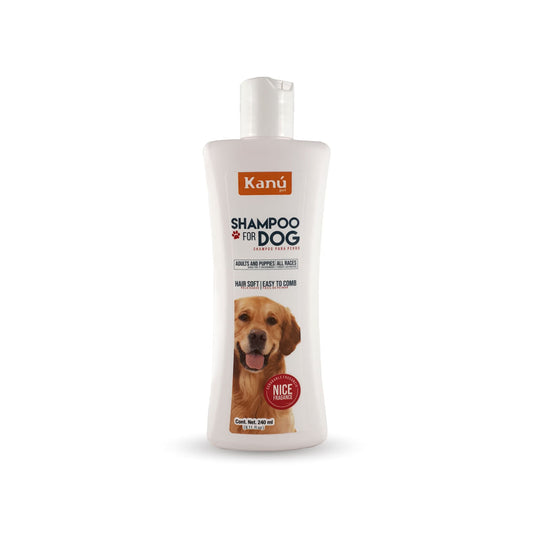 Shampoo con Agradable Fragancia Kanu Pet para Perro 240 ML - {{ Kanu Pet }}