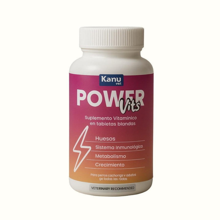 Suplemento Vitamínico Power Vits Kanu Vet Masticable para Perros-Kanu pet