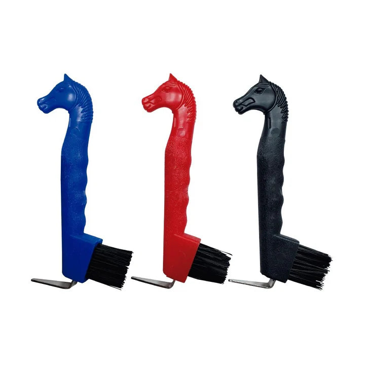 Cepillo Limpia Cascos para Caballos Color Surtido