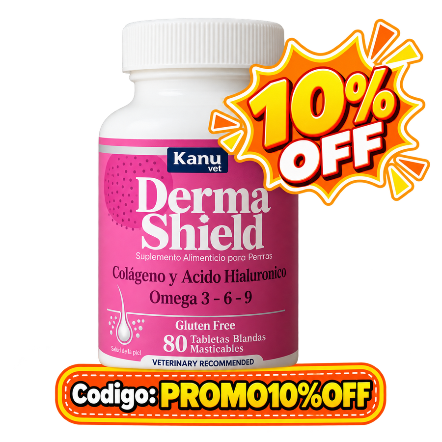 Suplemento Vitamínico Derma Shield Kanu Vet Masticable para Perros